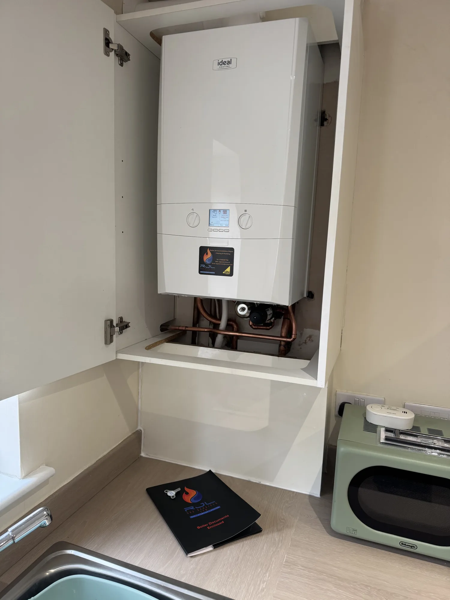 New boiler installation by RJL Gas Services in Doncaster