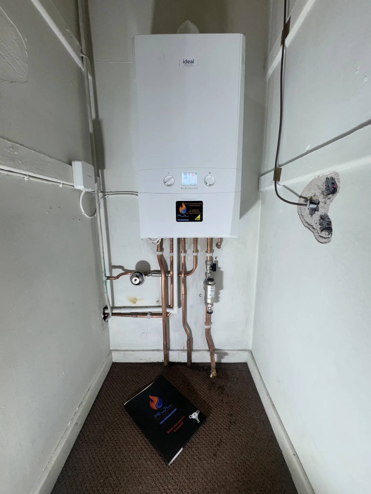 New boiler installation by RJL Gas Services in Doncaster